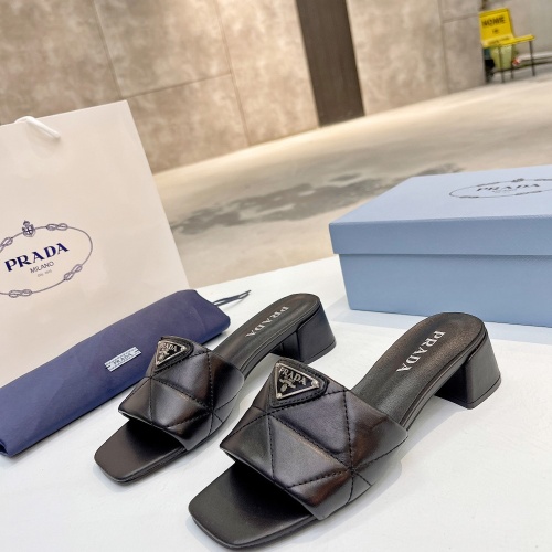 Prada Slippers For Women #1224658 $88.00 USD, Wholesale Replica Prada Slippers