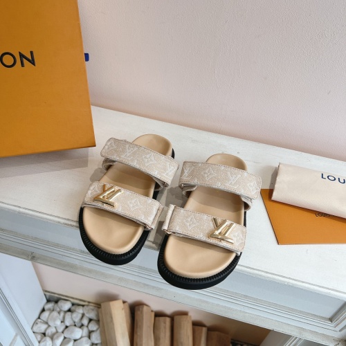 Louis Vuitton Sandal For Women #1224701 $82.00 USD, Wholesale Replica Louis Vuitton Sandal