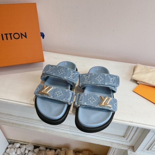 Louis Vuitton Sandal For Women #1224703 $82.00 USD, Wholesale Replica Louis Vuitton Sandal