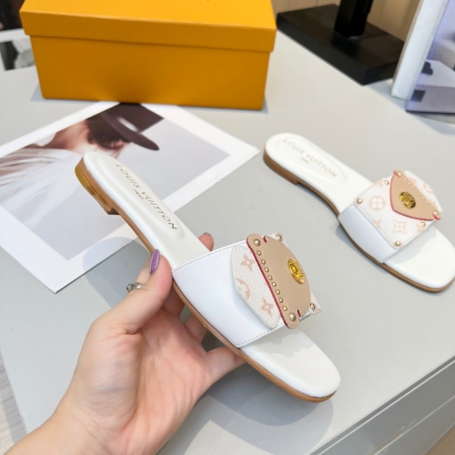 Replica Louis Vuitton Slippers For Women #1224721 $80.00 USD for Wholesale