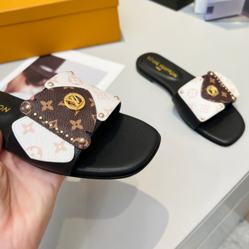 Replica Louis Vuitton Slippers For Women #1224723 $80.00 USD for Wholesale