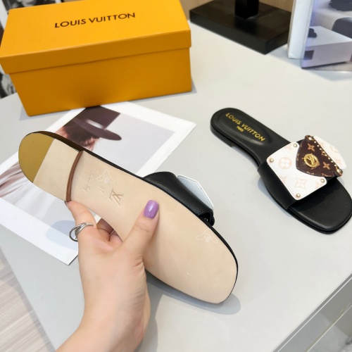 Replica Louis Vuitton Slippers For Women #1224723 $80.00 USD for Wholesale