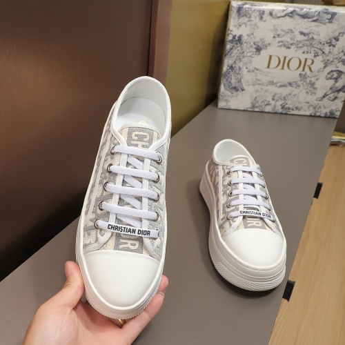 Replica Christian Dior Casual Shoes For Women #1224733 $88.00 USD for Wholesale