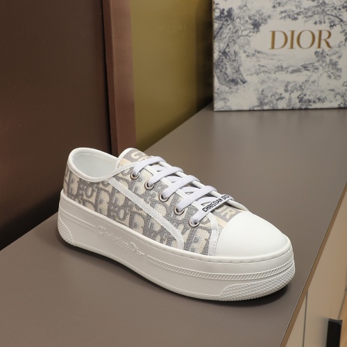 Replica Christian Dior Casual Shoes For Women #1224733 $88.00 USD for Wholesale