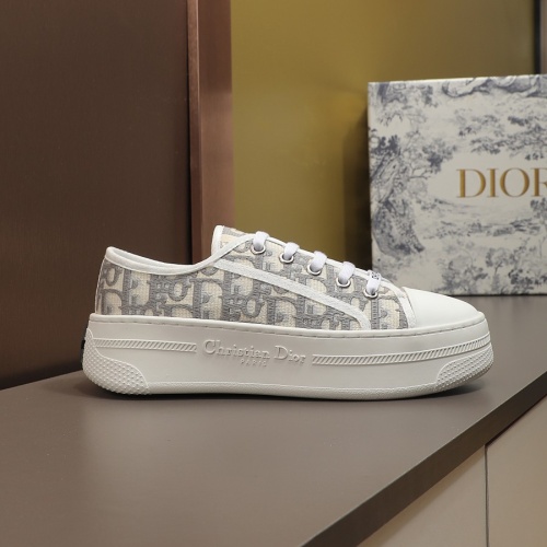 Replica Christian Dior Casual Shoes For Women #1224733 $88.00 USD for Wholesale