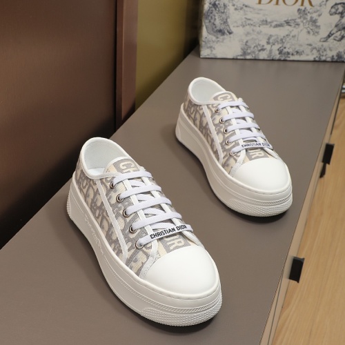 Replica Christian Dior Casual Shoes For Women #1224733 $88.00 USD for Wholesale