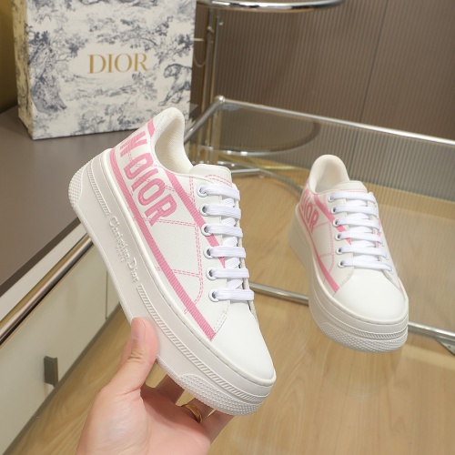 Replica Christian Dior Casual Shoes For Women #1224735 $88.00 USD for Wholesale