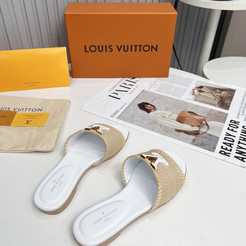 Replica Louis Vuitton Slippers For Women #1224739 $88.00 USD for Wholesale