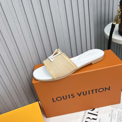 Replica Louis Vuitton Slippers For Women #1224739 $88.00 USD for Wholesale