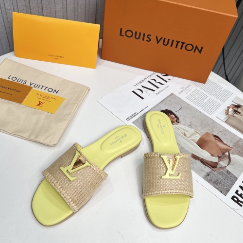 Replica Louis Vuitton Slippers For Women #1224740 $88.00 USD for Wholesale