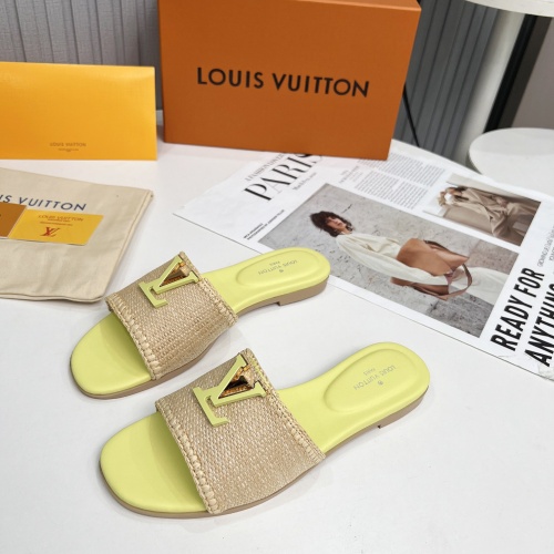 Replica Louis Vuitton Slippers For Women #1224740 $88.00 USD for Wholesale