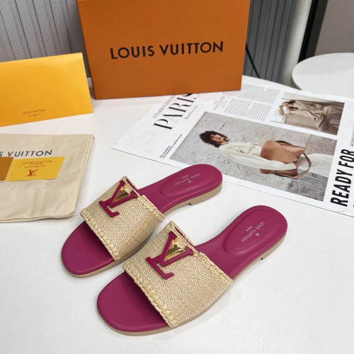 Replica Louis Vuitton Slippers For Women #1224741 $88.00 USD for Wholesale