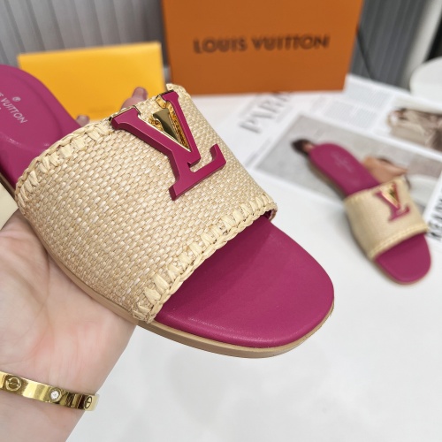 Replica Louis Vuitton Slippers For Women #1224741 $88.00 USD for Wholesale