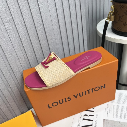 Replica Louis Vuitton Slippers For Women #1224741 $88.00 USD for Wholesale