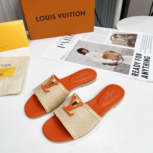 Replica Louis Vuitton Slippers For Women #1224742 $88.00 USD for Wholesale