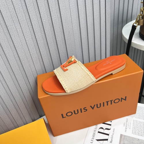 Replica Louis Vuitton Slippers For Women #1224742 $88.00 USD for Wholesale