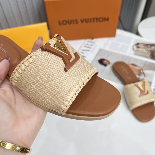 Replica Louis Vuitton Slippers For Women #1224743 $88.00 USD for Wholesale