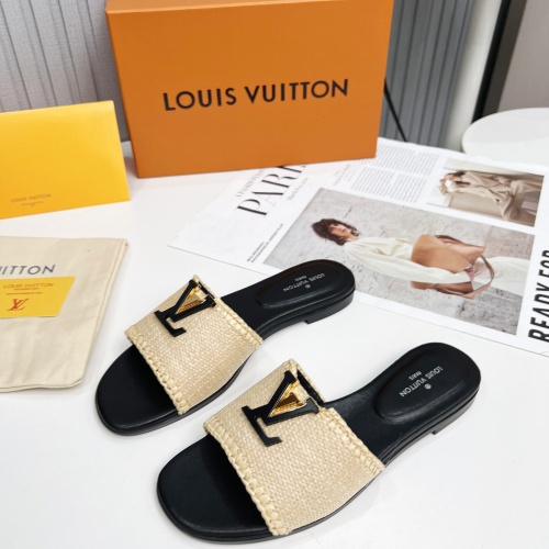 Replica Louis Vuitton Slippers For Women #1224745 $88.00 USD for Wholesale