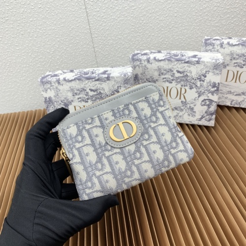 Replica Christian Dior Wallets #1224756 $40.00 USD for Wholesale