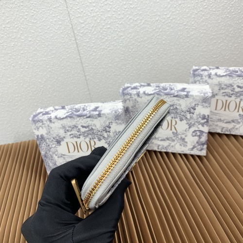 Replica Christian Dior Wallets #1224756 $40.00 USD for Wholesale