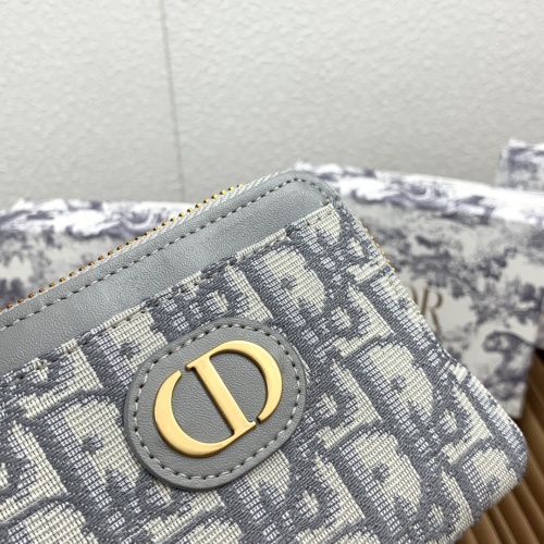 Replica Christian Dior Wallets #1224756 $40.00 USD for Wholesale