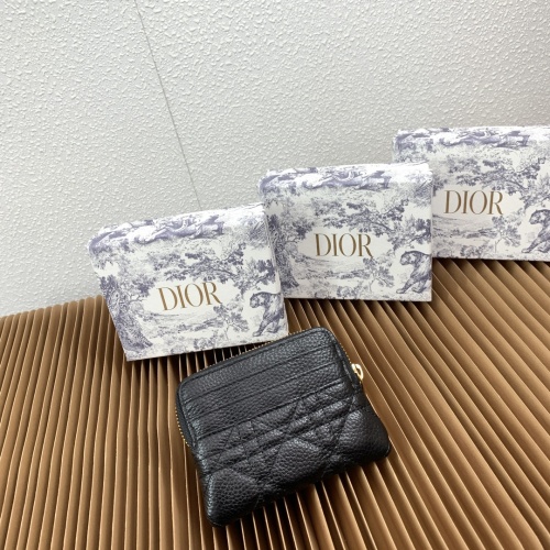 Replica Christian Dior Wallets #1224757 $42.00 USD for Wholesale