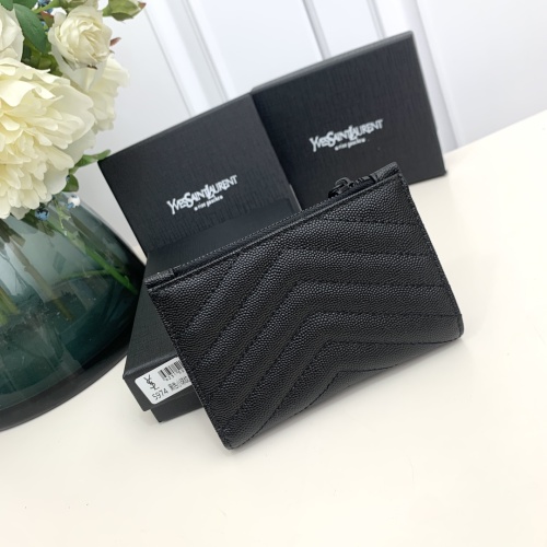 Replica Yves Saint Laurent YSL Wallets #1224758 $42.00 USD for Wholesale