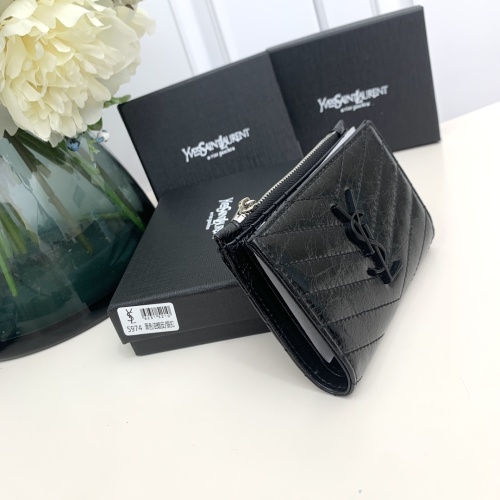 Replica Yves Saint Laurent YSL Wallets #1224759 $42.00 USD for Wholesale