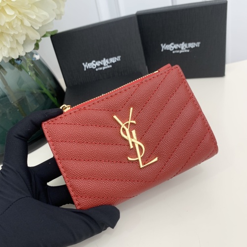 Replica Yves Saint Laurent YSL Wallets #1224762 $42.00 USD for Wholesale