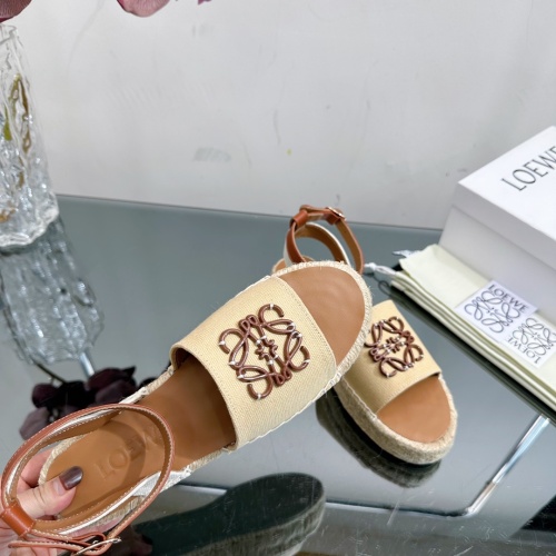 Replica LOEWE Sandal For Women #1224805 $108.00 USD for Wholesale