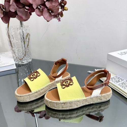 LOEWE Sandal For Women #1224808 $108.00 USD, Wholesale Replica LOEWE Sandal