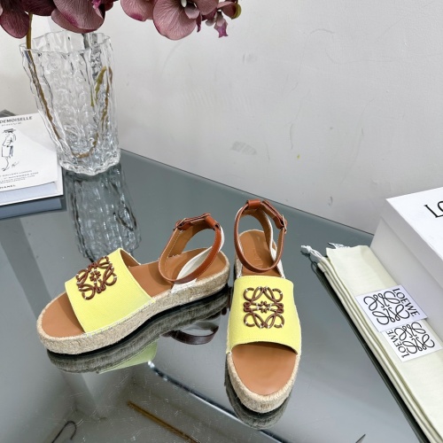 Replica LOEWE Sandal For Women #1224808 $108.00 USD for Wholesale