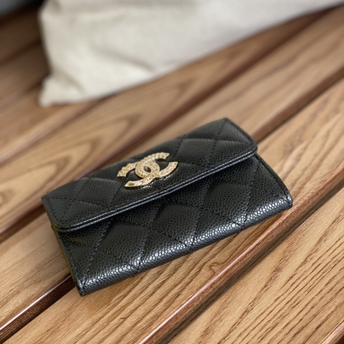 Replica Chanel Wallets #1224822 $64.00 USD for Wholesale