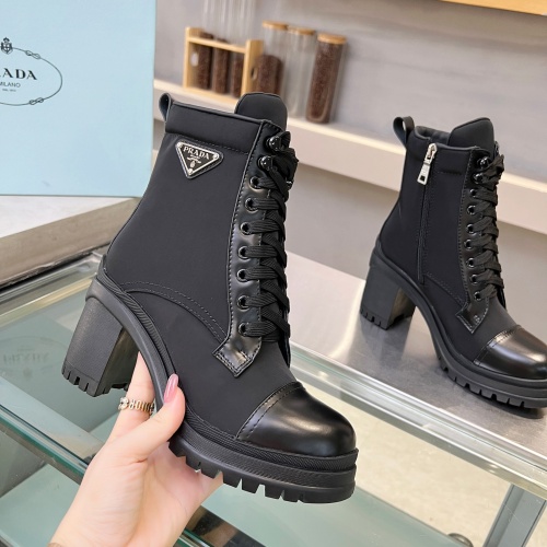 Replica Prada Boots For Women #1224874 $105.00 USD for Wholesale