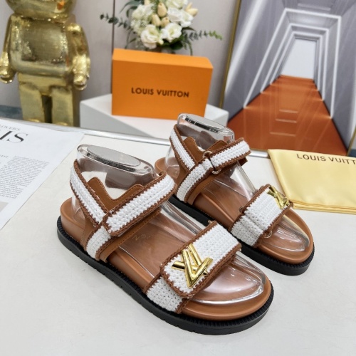 Louis Vuitton Sandal For Women #1224875 $96.00 USD, Wholesale Replica Louis Vuitton Sandal