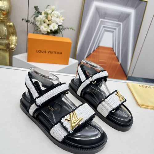 Louis Vuitton Sandal For Women #1224876 $96.00 USD, Wholesale Replica Louis Vuitton Sandal