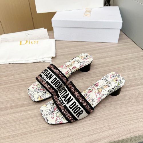 Christian Dior Slippers For Women #1224881 $82.00 USD, Wholesale Replica Christian Dior Slippers