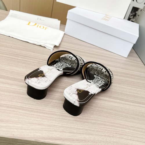 Replica Christian Dior Slippers For Women #1224882 $82.00 USD for Wholesale