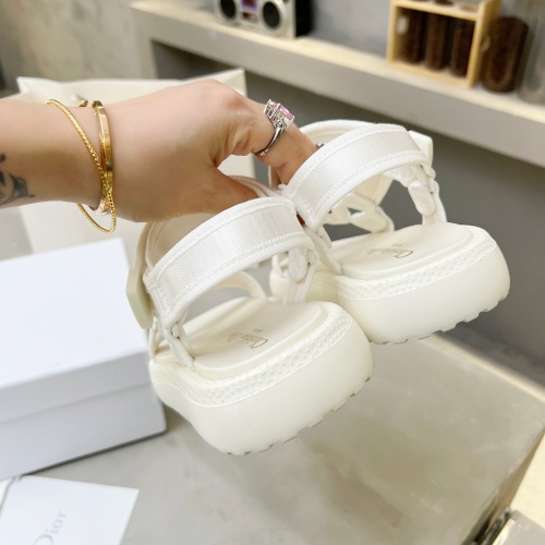 Replica Christian Dior Sandal For Women #1224886 $82.00 USD for Wholesale