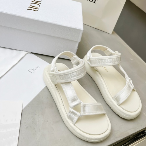 Replica Christian Dior Sandal For Women #1224886 $82.00 USD for Wholesale