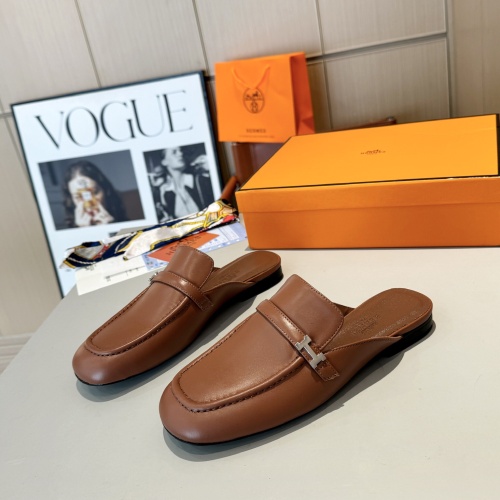 Hermes Slippers For Women #1224891 $98.00 USD, Wholesale Replica Hermes Slippers