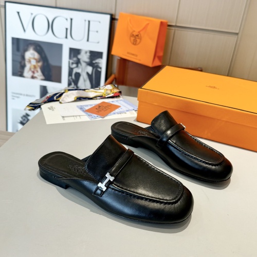 Replica Hermes Slippers For Women #1224892 $98.00 USD for Wholesale