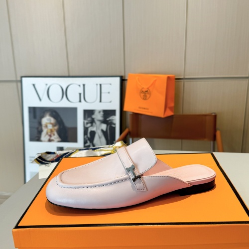 Replica Hermes Slippers For Women #1224893 $98.00 USD for Wholesale