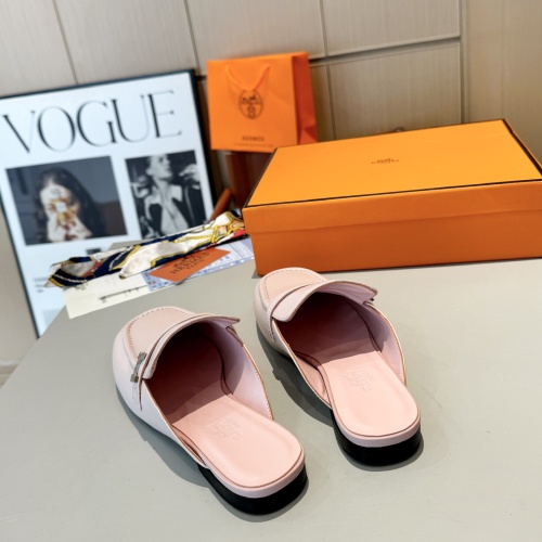 Replica Hermes Slippers For Women #1224893 $98.00 USD for Wholesale