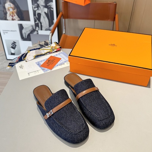 Hermes Slippers For Women #1224896 $98.00 USD, Wholesale Replica Hermes Slippers