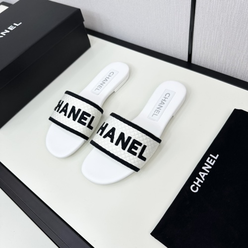 Chanel Slippers For Women #1224898 $92.00 USD, Wholesale Replica Chanel Slippers