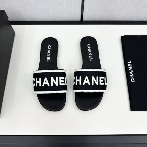 Replica Chanel Slippers For Women #1224901 $92.00 USD for Wholesale