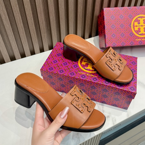 Replica Tory Burch TB Slippers For Women #1224939 $76.00 USD for Wholesale