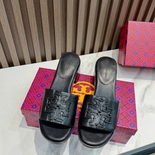 Replica Tory Burch TB Slippers For Women #1224940 $76.00 USD for Wholesale