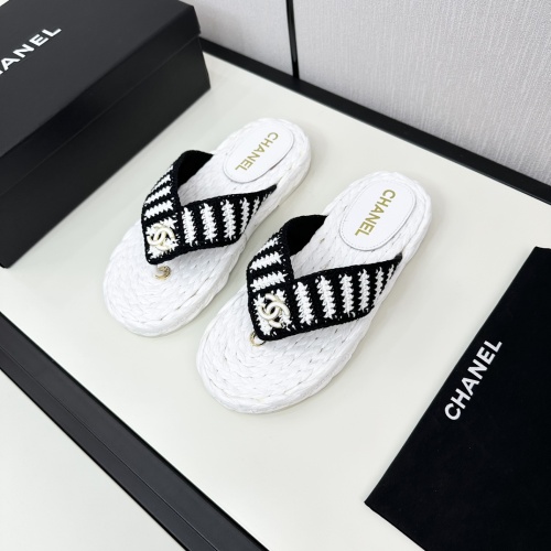 Chanel Slippers For Women #1224959 $100.00 USD, Wholesale Replica Chanel Slippers